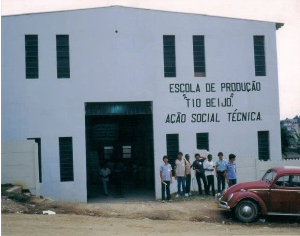 Escola de produção 'Tio Beijo' - Ação Social Técnica on its earlies